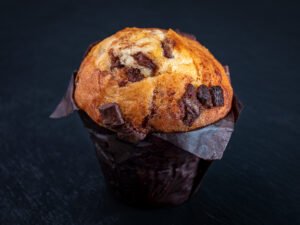 Muffin Vanille et pepites de chocolat Dessert